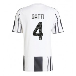 Juventus Federico Gatti #4 Hjemmebanetrøje 2025-26 Kortærmet